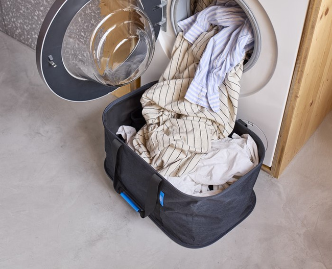 Składany kosz na pranie Joseph Joseph Hold-All 35 l, czarny