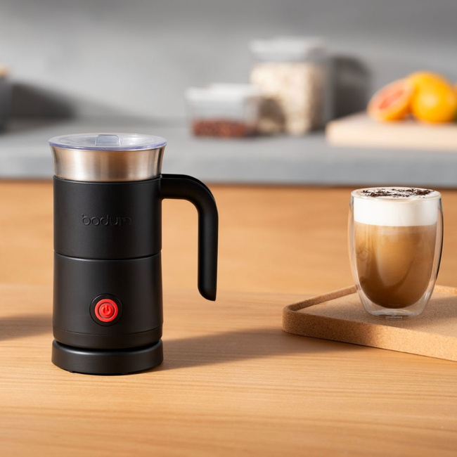 Spieniacz do mleka Bodum Barista 300 ml, elektryczny, czarny