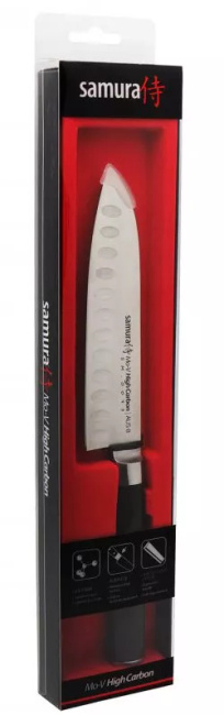 Samura MO-V Nóż Kuchenny Małe Santoku Ostrze 13.8cm