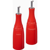 Zestaw do oliwy i octu 250 ml, czerwony - Staub