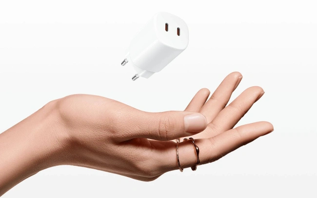 Ładowarka sieciowa Xiaomi 45W Nano Turbo Charging, 2 porty USB-C, GaN