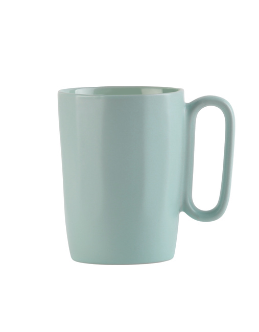 Dwa kubki ceramiczne z uszkiem 250 ml Fuori miętowe 30053 - Vialli Design