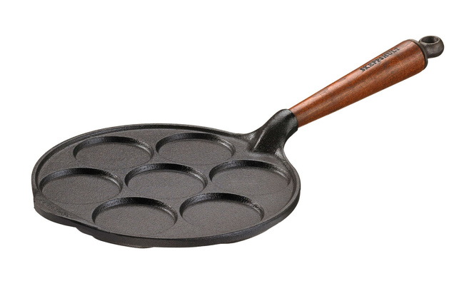 Traditional Patelnia do mini pancakes - 23 cm, Czarny - Skeppshult