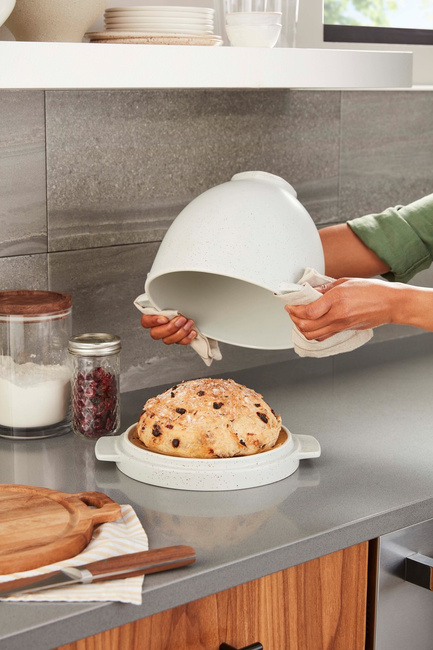 Ceramiczna dzieża do chleba z pokrywą KitchenAid 4,7 l 5KSM2CB5BGS do mikserów Artisan 5 i Classic