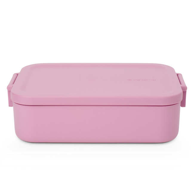 Lunchbox Brabantia Make & Take rozmiar M 1,1 l z klipsami, Lilac Pink