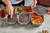 Lunchbox stalowy Black+Blum Multifunction M, 900 ml, do piekarnika i mikrofalówki