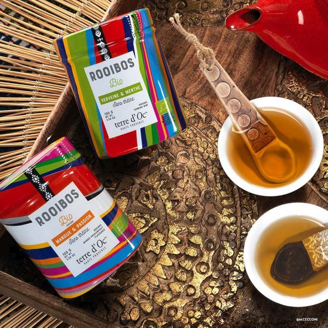 Td-Herbata rooibos 100g werbena/mięta, World - Terre D'oc