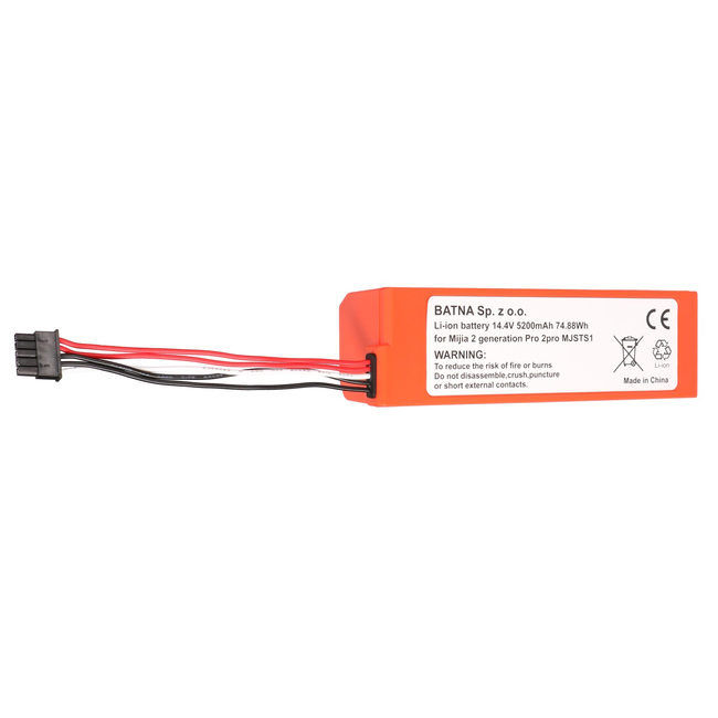 Extralink | Bateria, akumulator do odkurzacza | zamiennik dla Xiaomi Mop p/Mop Pro2 Pro 2pro Mmjsts1 14.4V 5200mAh