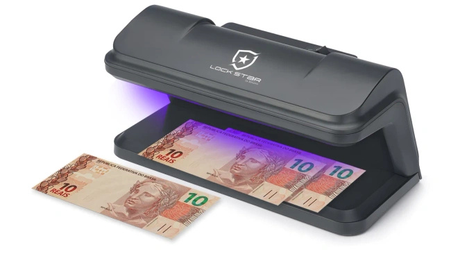Detektor banknotów i dokumentów Extralink LockStar N-115 z lampą UV LED 2 x 9 W