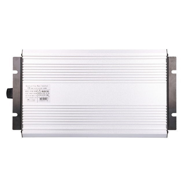Przetwornica napięcia Extralink OPIM-2000W 12 V na 230 V, 2000 W, modyfikowany sinus