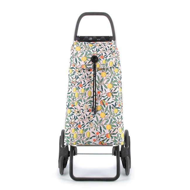 Wózek na zakupy po schodach Rolser I-Max William Morris 6L Pomegranate, 6 kół, torba 43 l