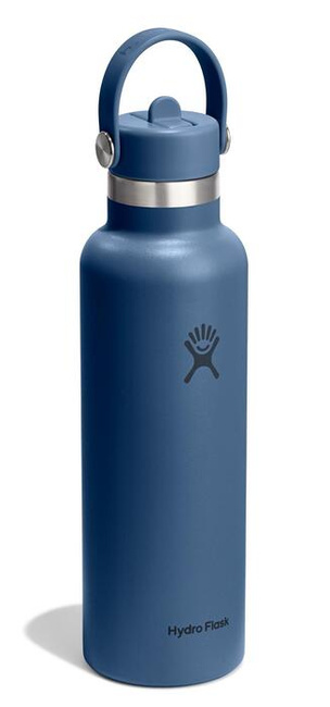 Butelka termiczna Hydro Flask 21 oz, 621 ml, Standard Mouth z Flex Straw Cap, Harbor Blue