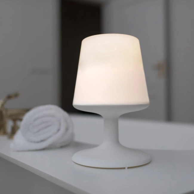 Lampa Light To Go Organic - szara - Koziol