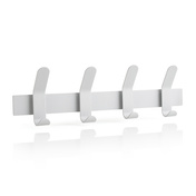 Wieszak ścienny Zone Denmark A-rack Soft Grey, 4 podwójne haczyki, stal
