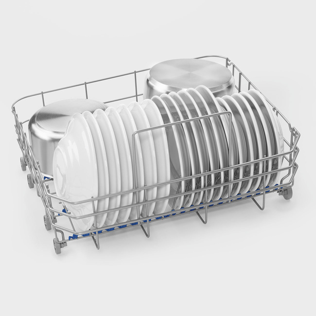 Smeg - Zmywarka do naczyń, 60 cm UNIVERSAL STL281DS (panel sterowania) - Srebrny