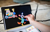 Magnetyczna układanka Kształty Magnetibook - Janod