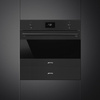 Smeg - Szuflada do podg., Classica, czarny mat Cpr315n Classica