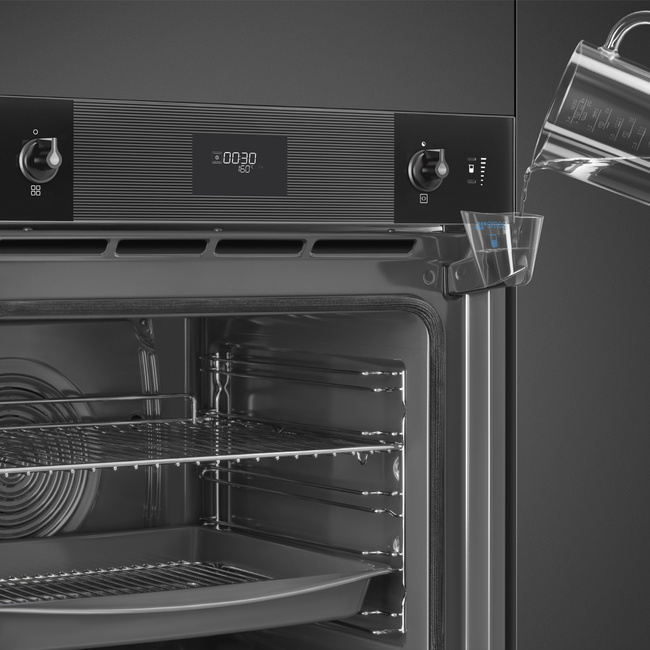 Smeg - Piekarnik, 60 cm, Linea, SOP6101S2B3 LINEA - czarny