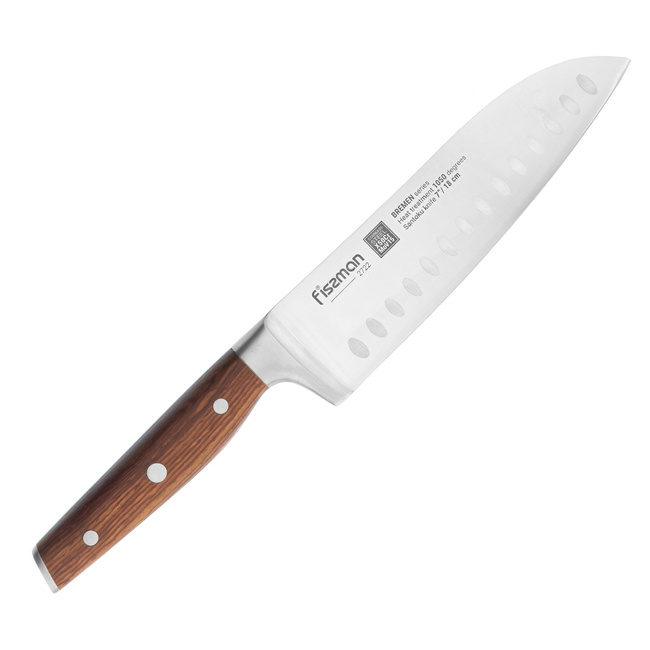Fissman Bremen Nóż kuchenny Santoku 18 cm