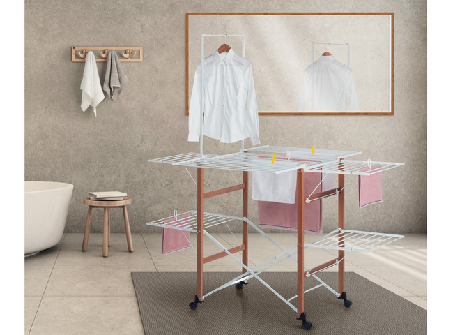 Suszarka na pranie Foppapedretti SuperGulliver Walnut – orzech