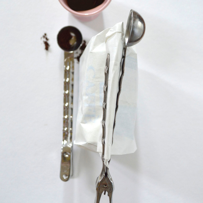Łyżka Do Kawy Z Klipsem, Stal Nierdzewna