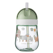 Kubek Dziecięcy ze Słomką 300ml Mio Little Farm 108014065399 - Mepal