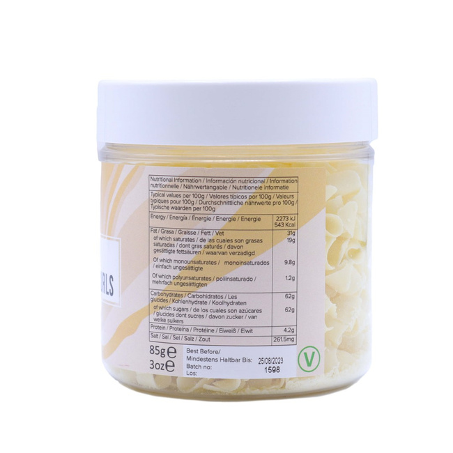 Pme Wiórki Z Białej Czekolady 85 G