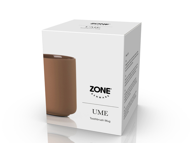 Kubek na szczoteczki do zębów Ume Terracotta 31544 - Zone Denmark