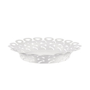 Stalowa Misia Duża 27 cm Biała Alessi