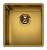 Smeg - Zlewozmywak Ze Stali Nierdzewnej Mira Vstr34brx Mosiądz