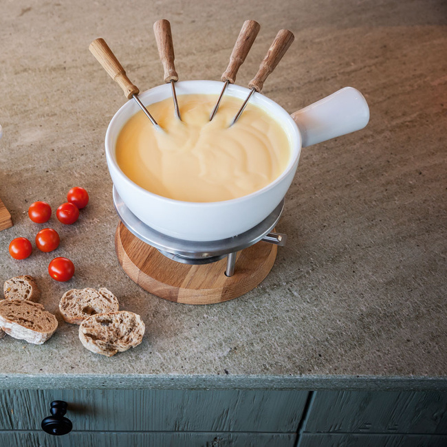 Zestaw fondue Bianco, poj. 1L - Boska