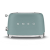 Smeg - Tostery na 2 kromki 50's style Tsf01Egmeu Szmaragdowy (mat)