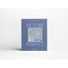 Album na zdjęcia Printworks Picture Perfect, przykurzony niebieski, białe karty