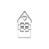 Foremka do wykrawania ciastek Birkmann Domek z sercem 7,5 cm, stal