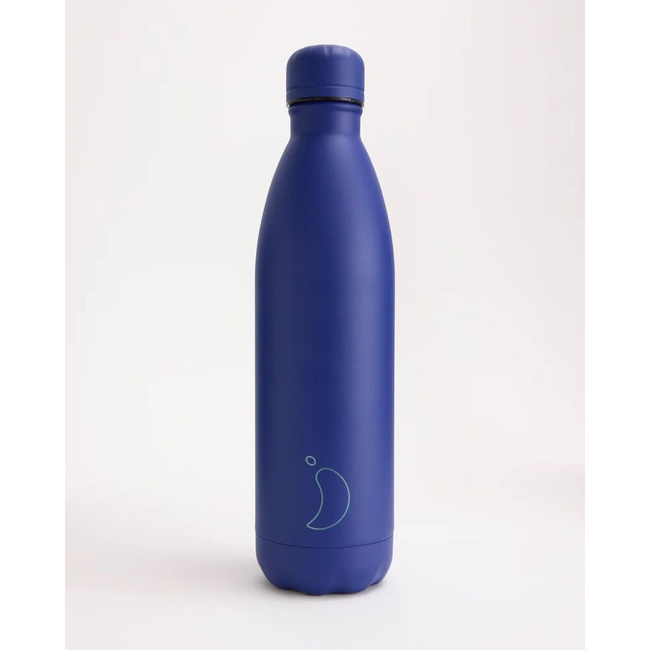 Butelka termiczna Chillys | 750ml | Granatowa matte - Chillys bottles
