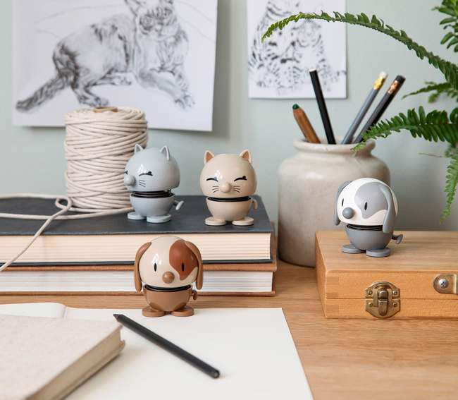 Figurka Hoptimist Cat Latte Dekoracyjna Kot Skandynawski Design Prezent