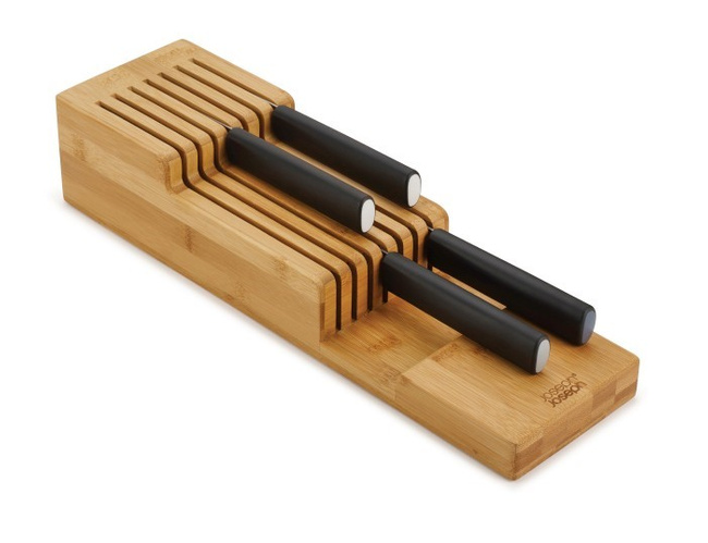 Organizer na noże DrawerStore™ Bamboo - Joseph Joseph