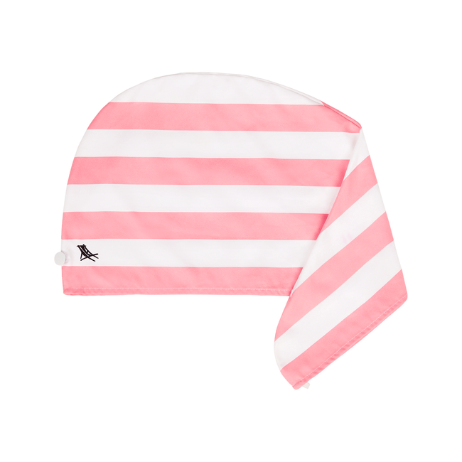 Turban do włosów Dock & Bay Malibu Pink 28 cm