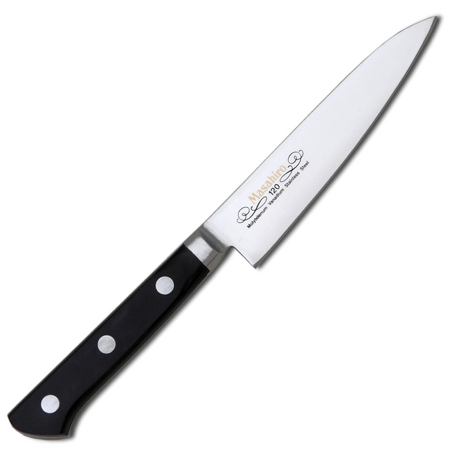 Masahiro Mv Utility Knife 120mm - Japanese Stainless Steel Kitchen Knife