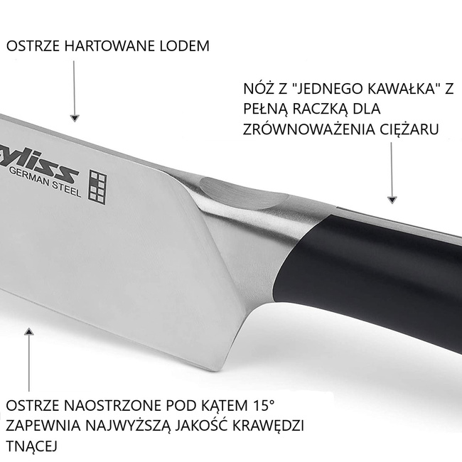 Nóż Santoku Kull 18 cm Comfort Pro - Zyliss