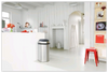 Kosz na śmieci Brabantia Touch Bin 60 l, stal matowa, z szerokim otworem