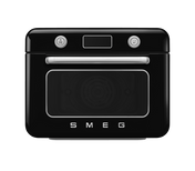 Smeg - Piekarnik Nablatowy Z Funkcją Pary 50's Style Cof01bleu Czarny