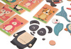 Extralink Kids | Układanka magnetyczna dla dzieci | Książka, Puzzle, 68 el. Zwierzątka