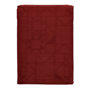 Obrus 140 x 370 cm Damask Star Red 27183 - Södahl