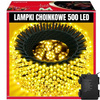 EXTRALINK Lampki choinkowe 35m 500 LED ciepłe białe świąteczne do wnętrz i na zewnątrz