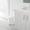 Kosz pedałowy Simplehuman CW2108, 6 l, półokrągły, biała stal