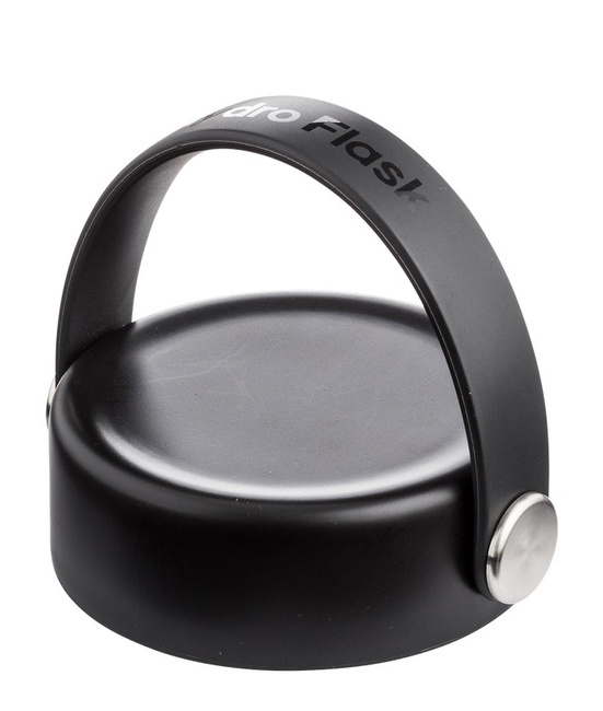 Zakrętka Hydro Flask Wide Mouth Flex Cap z uchwytem, czarna