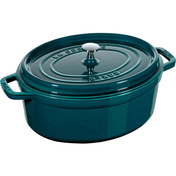 Garnek żeliwny owalny 5.5 ltr, morski - Staub