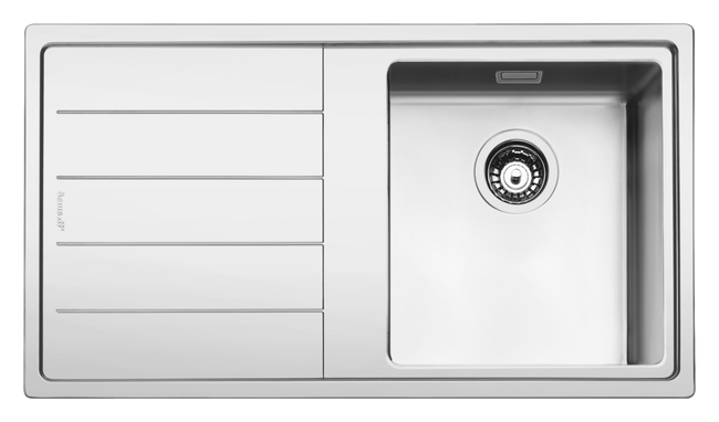Smeg - Zlewozmywak Ze Stali Nierdzewnej Mira Lft861s Stal Nierdzewna.
