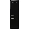 Smeg - Chłodziarko-zamrażarka FAB32RBL6 50'S STYLE - czarny